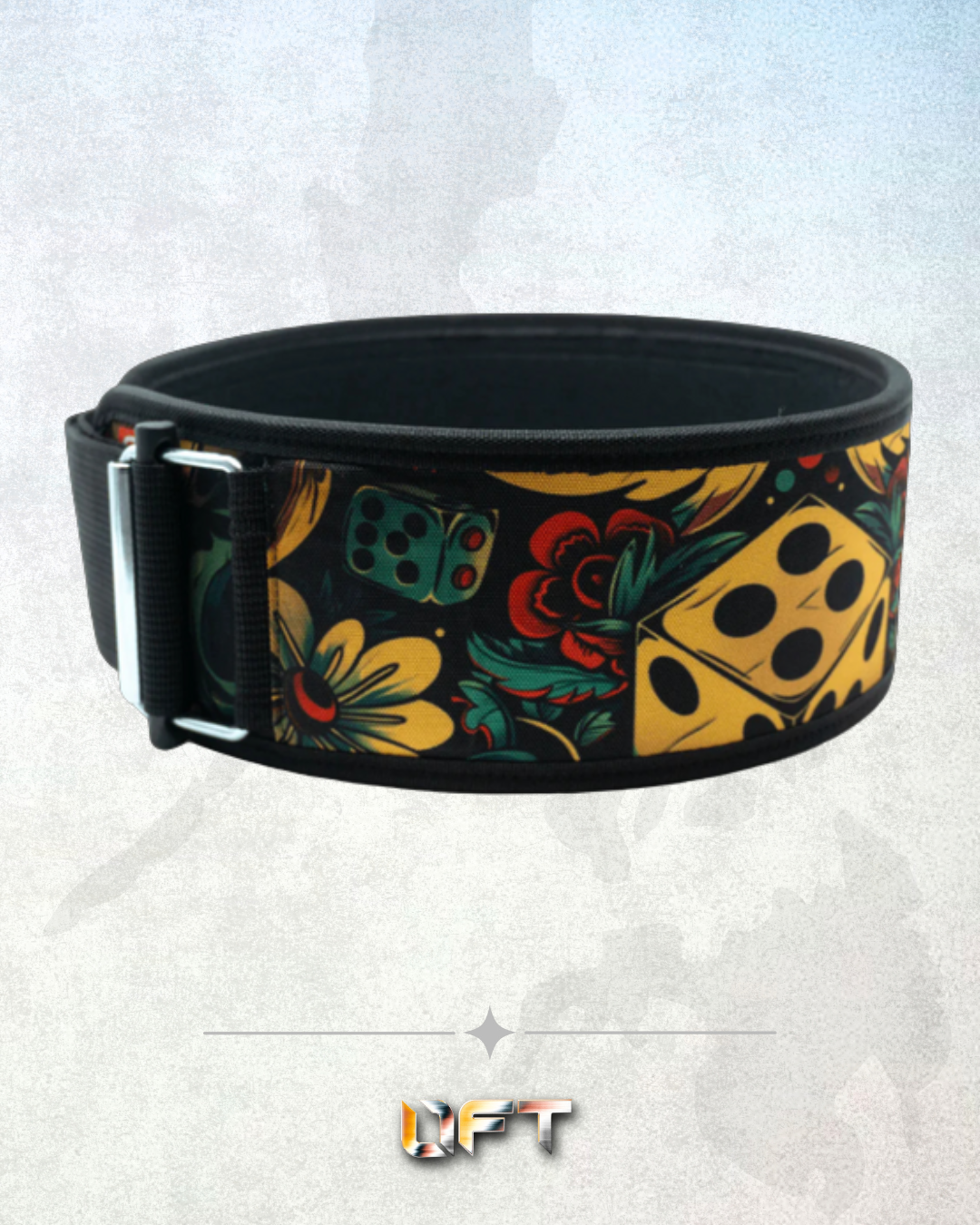 2POOD Press Your Luck 4" Weightlifting Belt