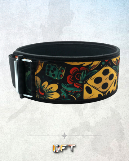 2POOD Press Your Luck 4" Weightlifting Belt
