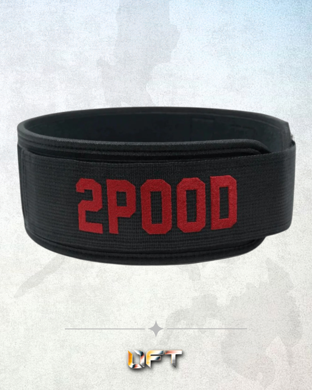 2POOD Primal By Ricky Garard 4" Weightlifting Belt