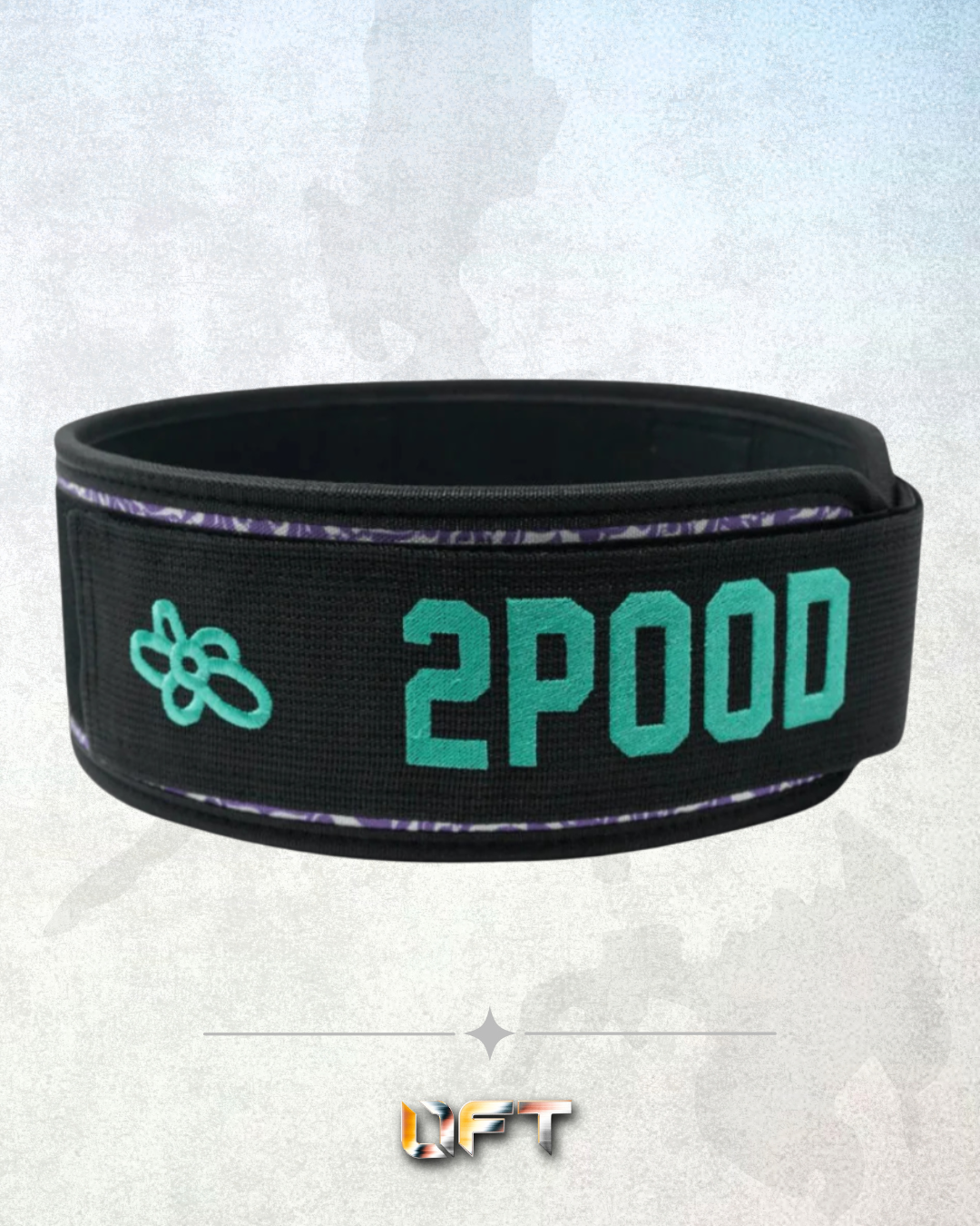 2POOD When Pigs Fly by Danielle Brandon 4" Weightlifting Belt