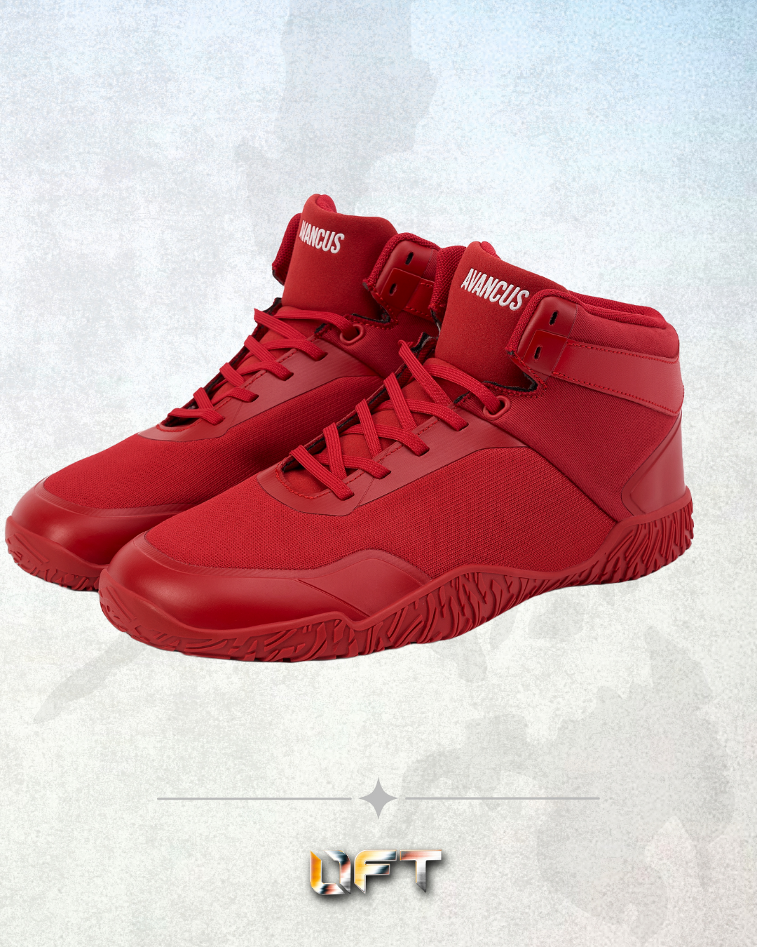 Avancus Apex Power V3 High Top Red