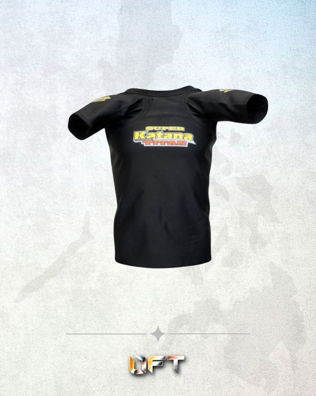 Titan Super Katana Bench Press Shirt (Black/Red)