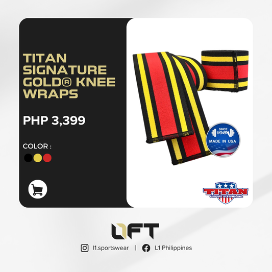 Titan Signature Gold® Knee Wraps