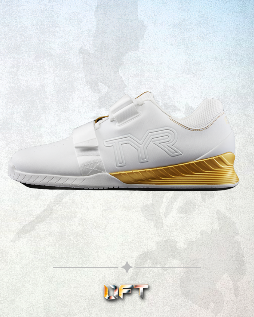 TYR L-1 Lifter White/Gold Limited Edt Squat University (132)