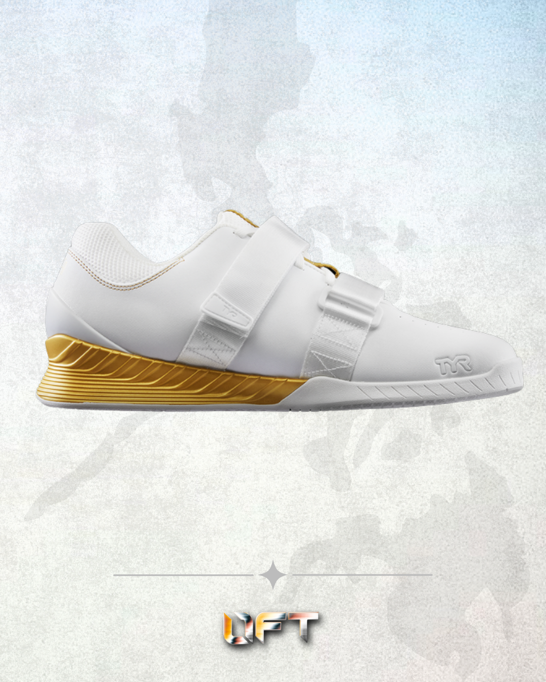 TYR L-1 Lifter White/Gold Limited Edt Squat University (132)