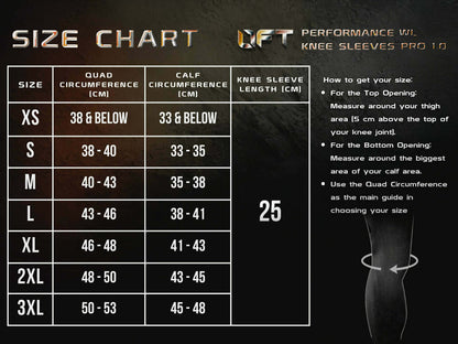 L1FT Performance WL Knee Sleeves Pro 1.0 (5mm)