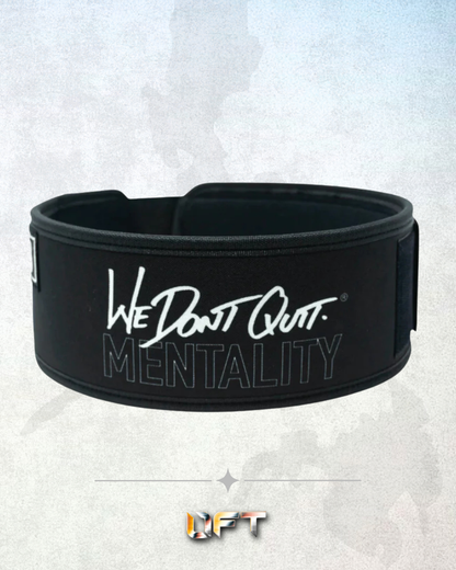 2POOD We Don't Quit by Craig Richey 4" Weightlifting Belt