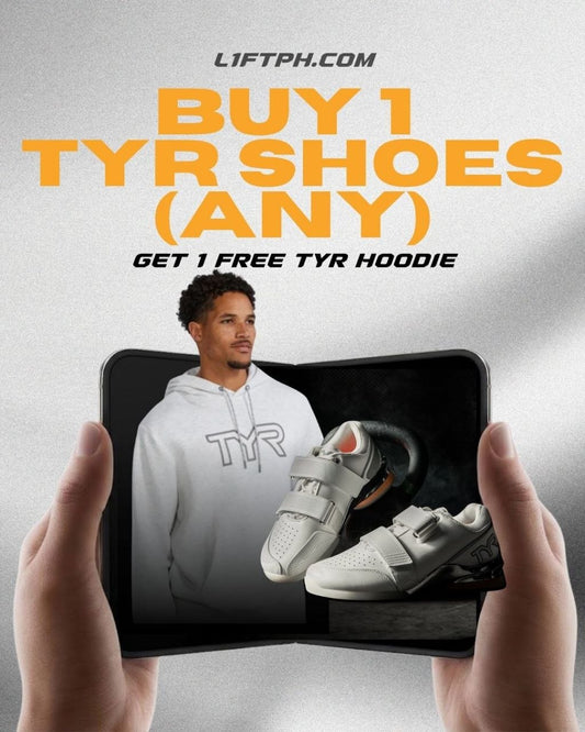 TYR Elite Carbon Lifters Kit (Buy 1 TYRForce Carbon Elite Lifter, Get 1 FREE Hoodie)