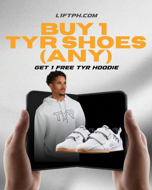 TYR L-2 Lifters Kit (Buy 1 L-2 Lifters, Get 1 FREE Hoodie)