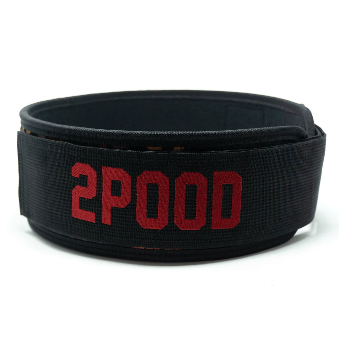 2POOD Press Your Luck 4" Weightlifting Belt